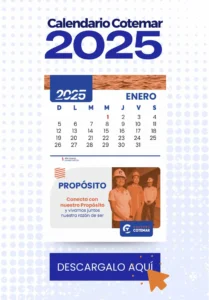 Portada del calendario Cotemar 2025