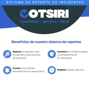 cotsiri Sistema de Reporte de Incidentes